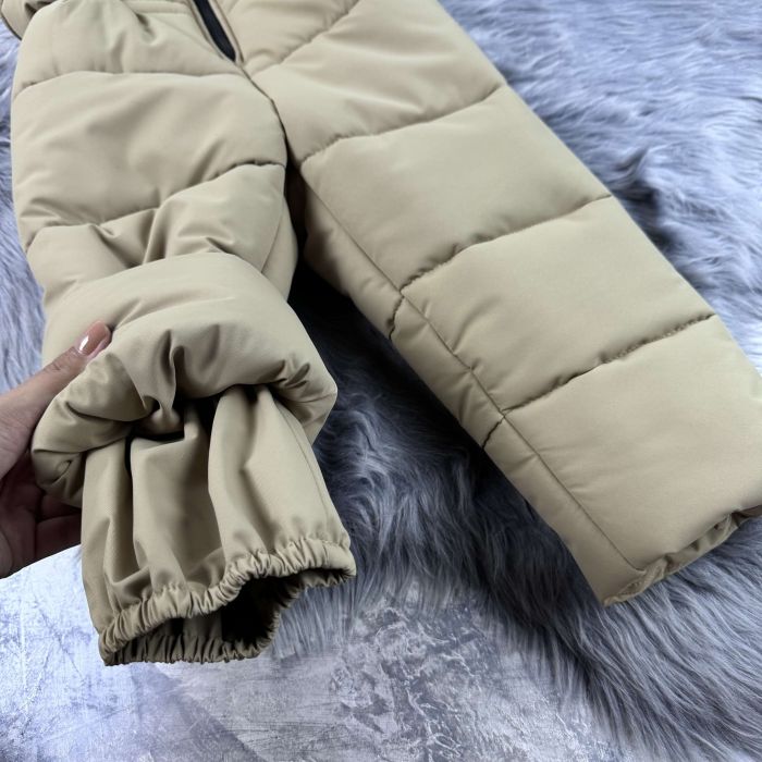 Комбінезон дитячий зимовий Helix Beige роздільний Baribal