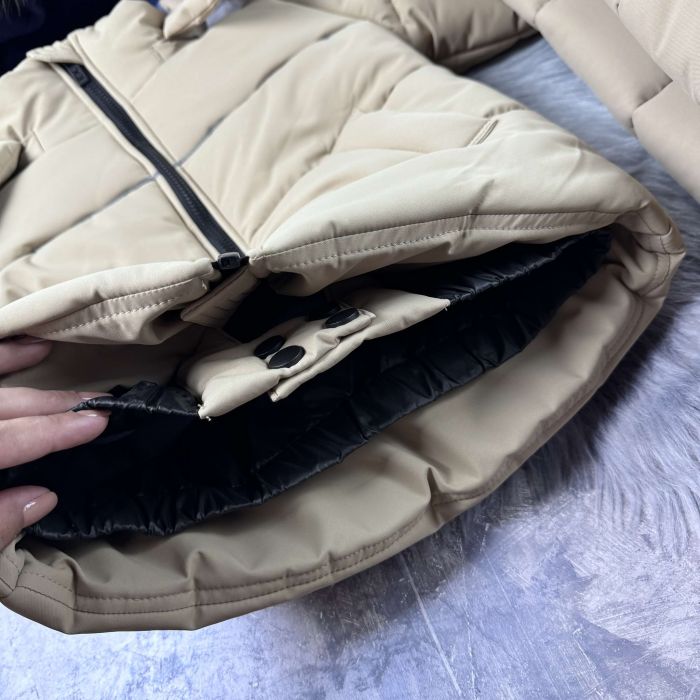 Комбінезон дитячий зимовий Helix Beige роздільний Baribal
