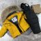 Комбінезон дитячий зимовий Helix Yellow роздільний Baribal
