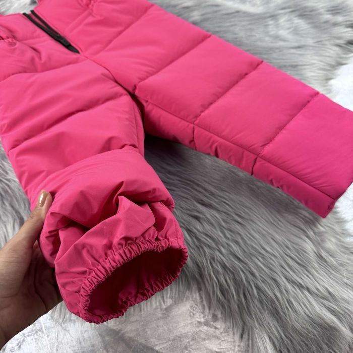 Комбінезон дитячий зимовий Helix Pink роздільний Baribal