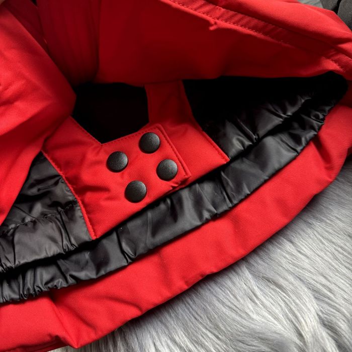 Комбінезон дитячий зимовий Helix Red роздільний Baribal