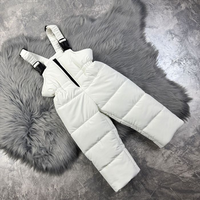 Комбінезон дитячий зимовий Helix White роздільний Baribal