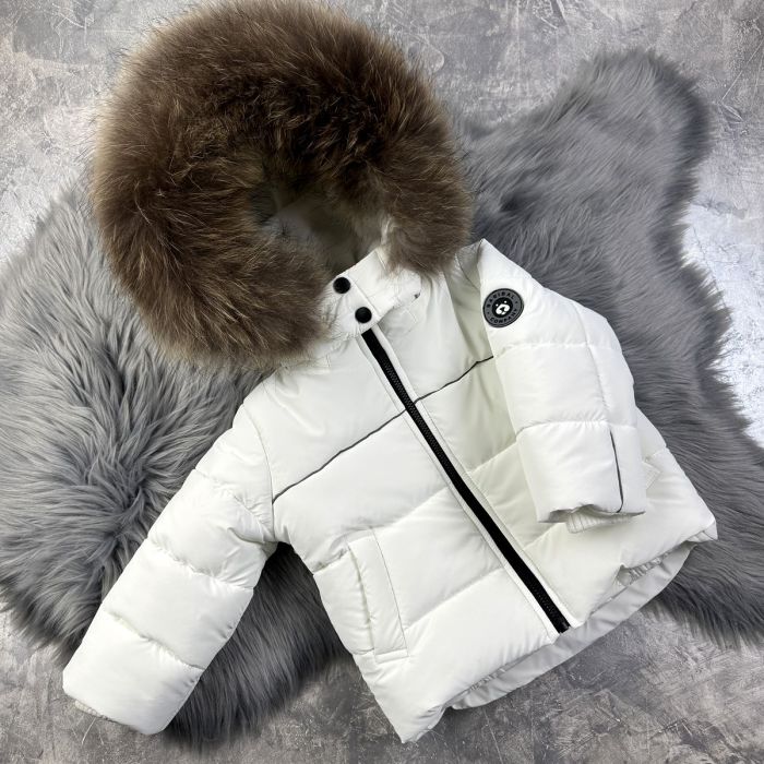 Комбінезон дитячий зимовий Helix White роздільний Baribal