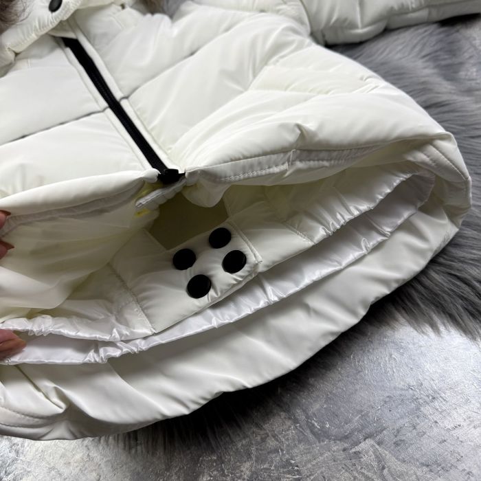 Комбінезон дитячий зимовий Helix White роздільний Baribal