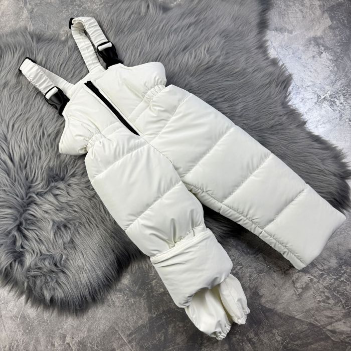 Комбінезон дитячий зимовий Helix White роздільний Baribal