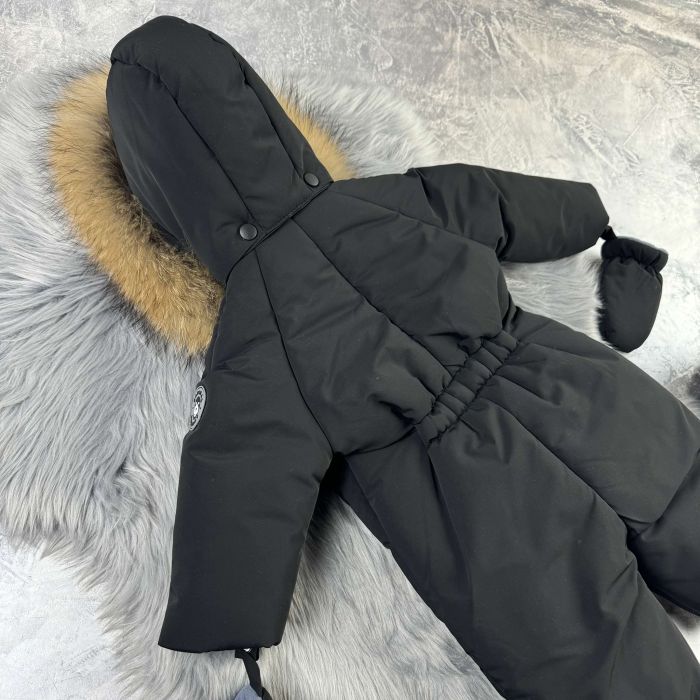 Комбінезон Baribal Eddy Black дитячий зимовий суцільний