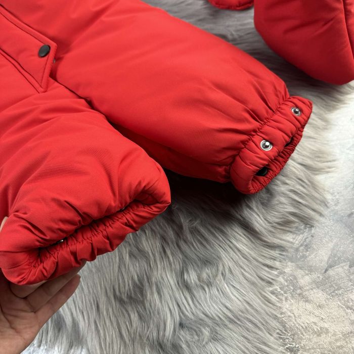 Комбінезон Baribal Eddy Red дитячий зимовий суцільний