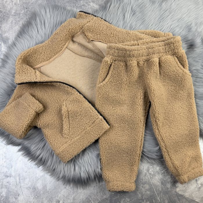 Спортивний костюм wooly bear Baribal дитячий Бежевий