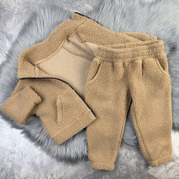 Спортивний костюм wooly bear Baribal дитячий Бежевий