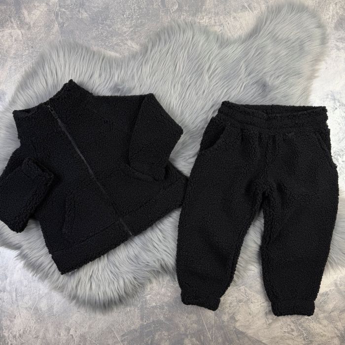 Спортивний костюм wooly bear Baribal дитячий Чорний
