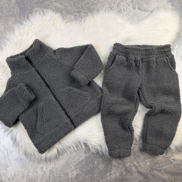 Спортивний костюм wooly bear Baribal дитячий Графіт