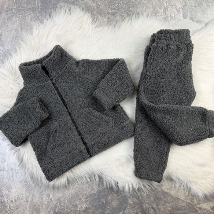 Спортивний костюм wooly bear Baribal дитячий Графіт