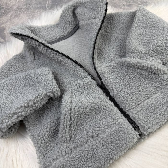 Спортивний костюм wooly bear Baribal дитячий Сірий