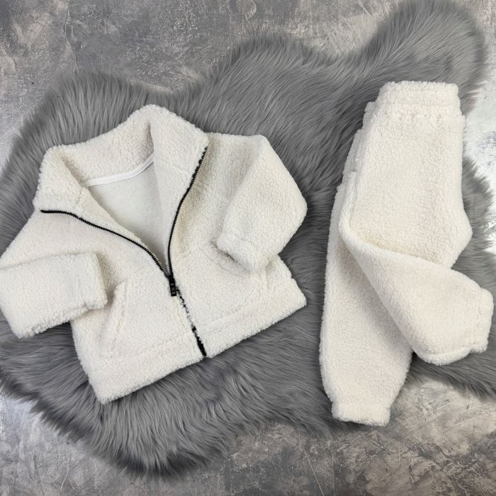 Спортивний костюм wooly bear Baribal дитячий Білий