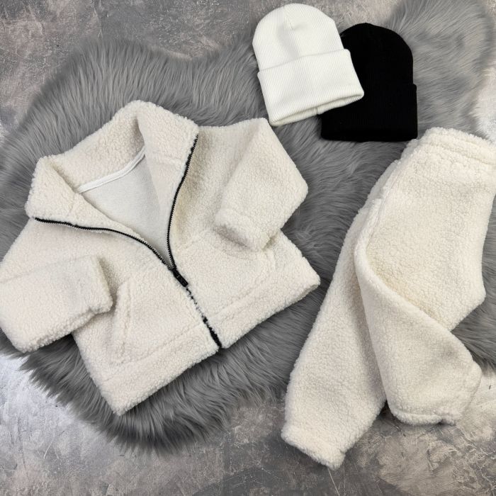 Спортивний костюм wooly bear Baribal дитячий Білий