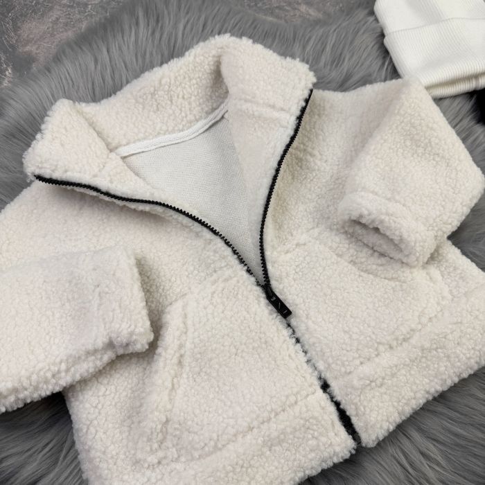 Спортивний костюм wooly bear Baribal дитячий Білий