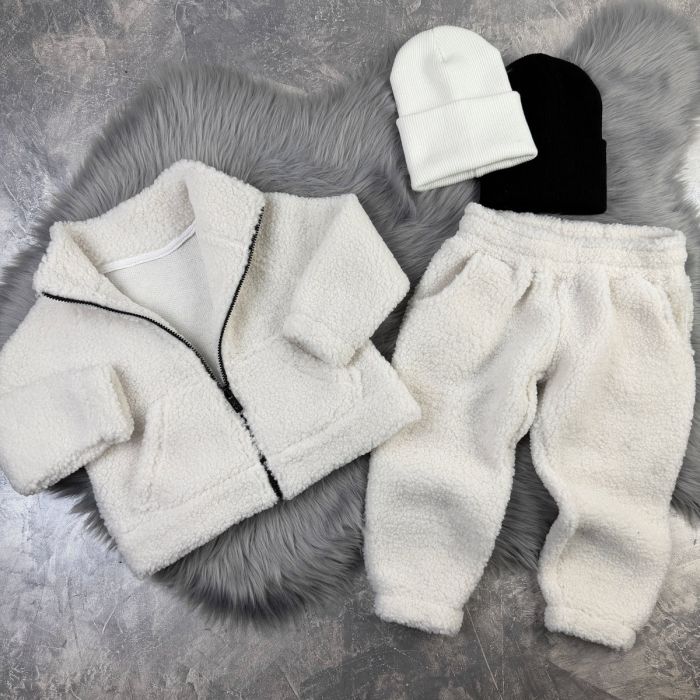 Спортивний костюм wooly bear Baribal дитячий Білий