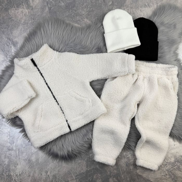 Спортивний костюм wooly bear Baribal дитячий Білий